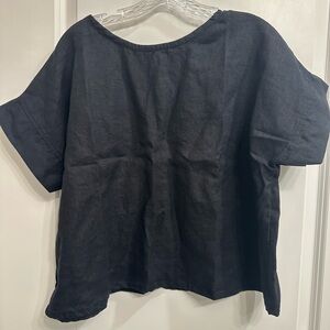 Elizabeth Suzann Georgia top black (S/M)